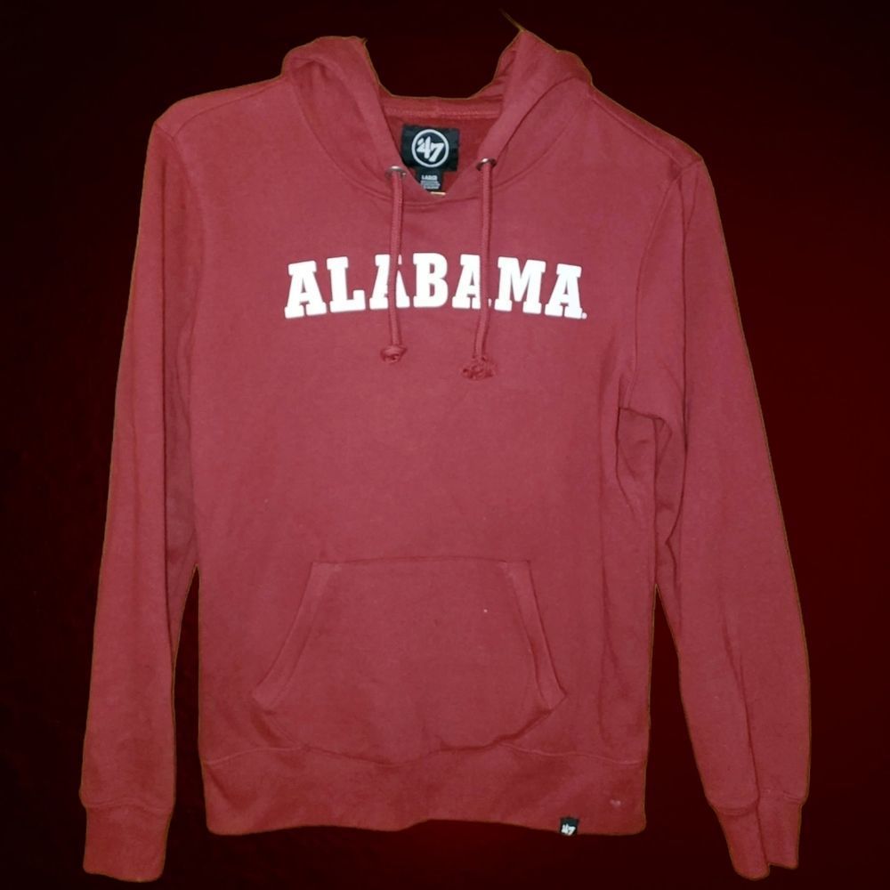 Alabama Crimson Tide 47 Vintage Style Hoodie Size L